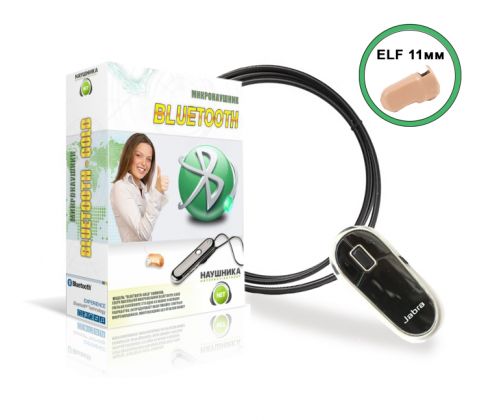 Set Bluetooth JABRA + Micro earpiece "ELF"